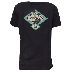 REMERA MANGA CORTA HANG LOOSE FRAME JR