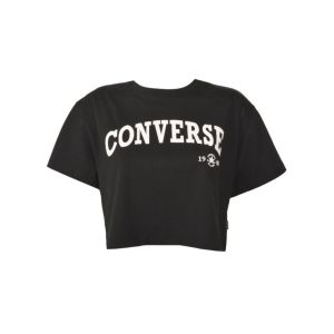 REMERA MANGA CORTA CONVERSE CROPPED COLLEGIATE CROPPED T-S